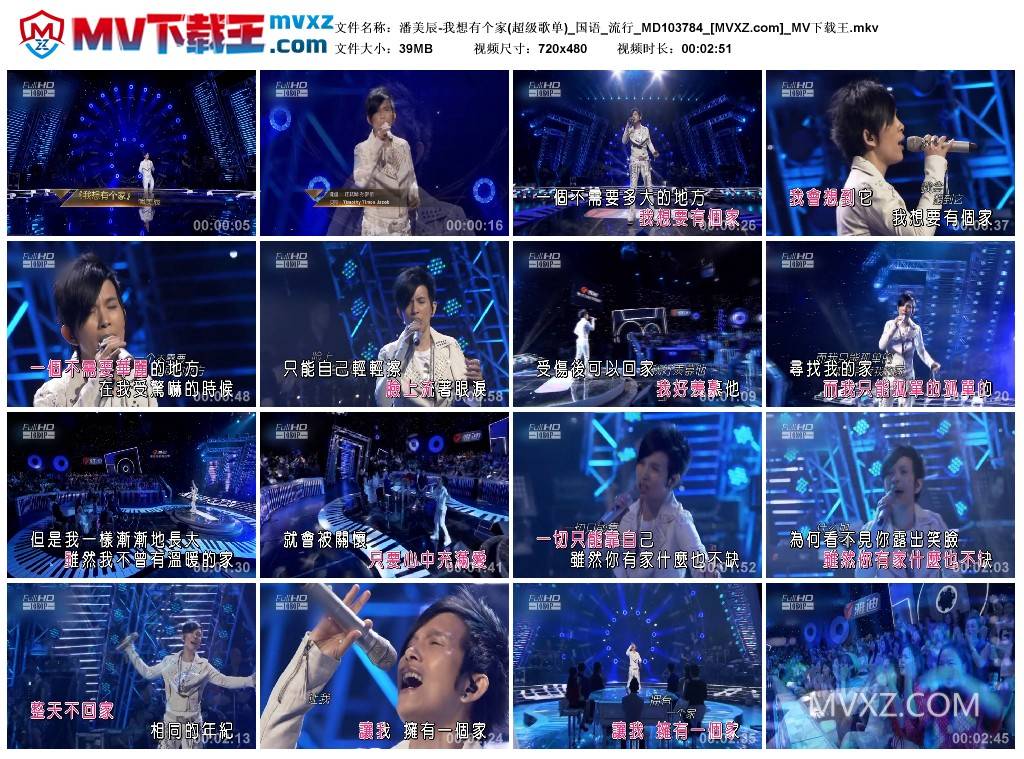 潘美辰-我想有个家(超级歌单)_国语_流行_MD103784